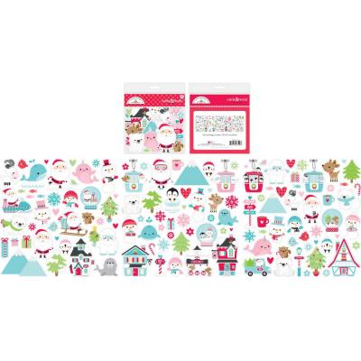 Doodlebug Let It Snow Die Cuts -Odds & Ends